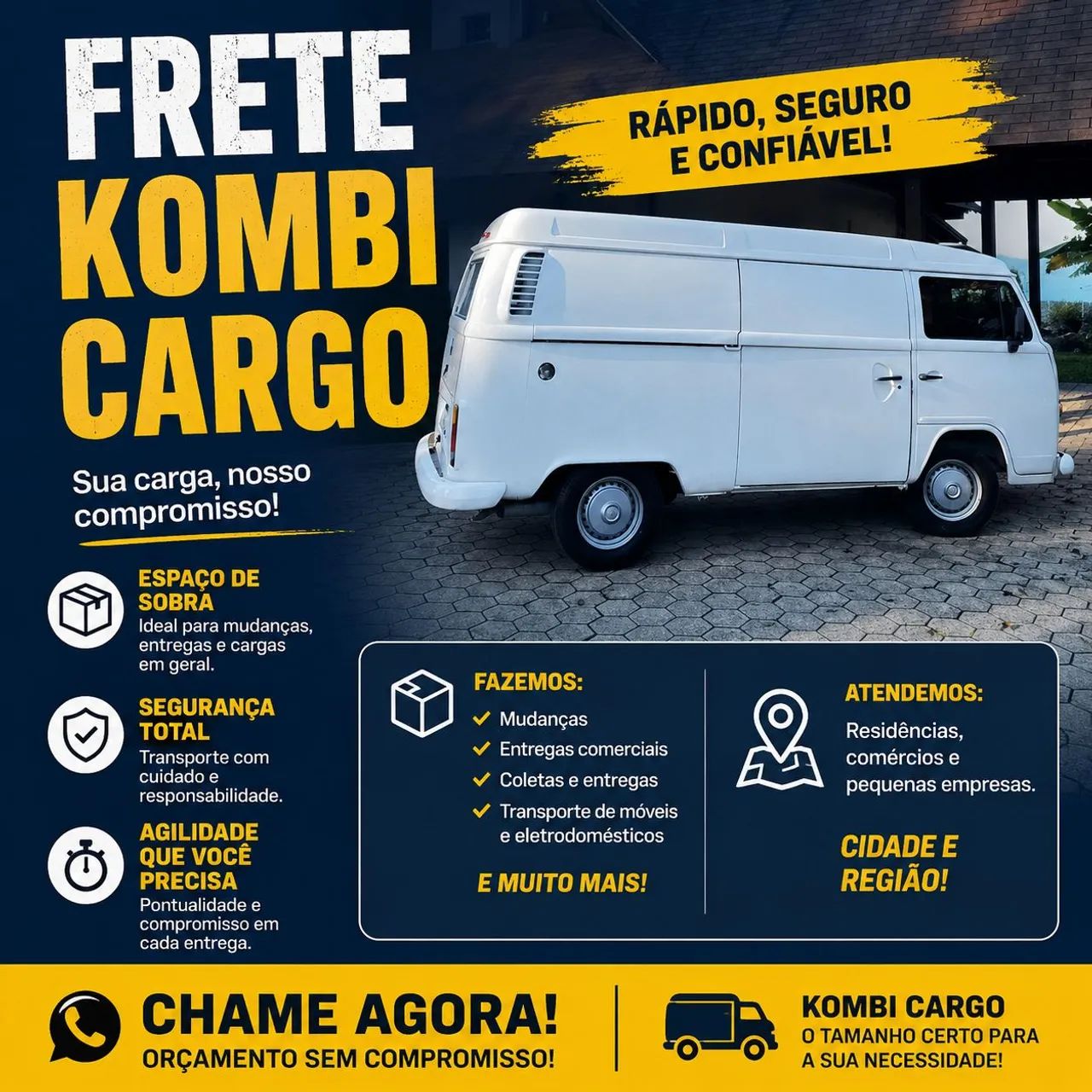 Frete em toda João pessoa 
