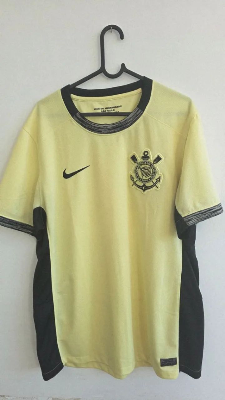 camisa corinthians nike amarela 23/24