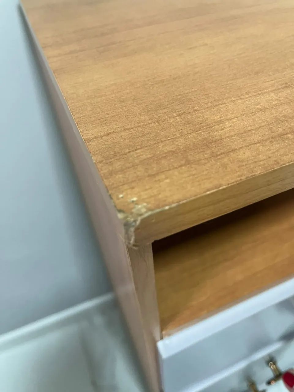 cômoda com 5 gavetas cinza - Foto 2