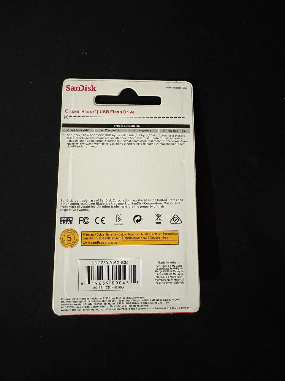 Pendrive SanDisk - 16gb - Foto 2