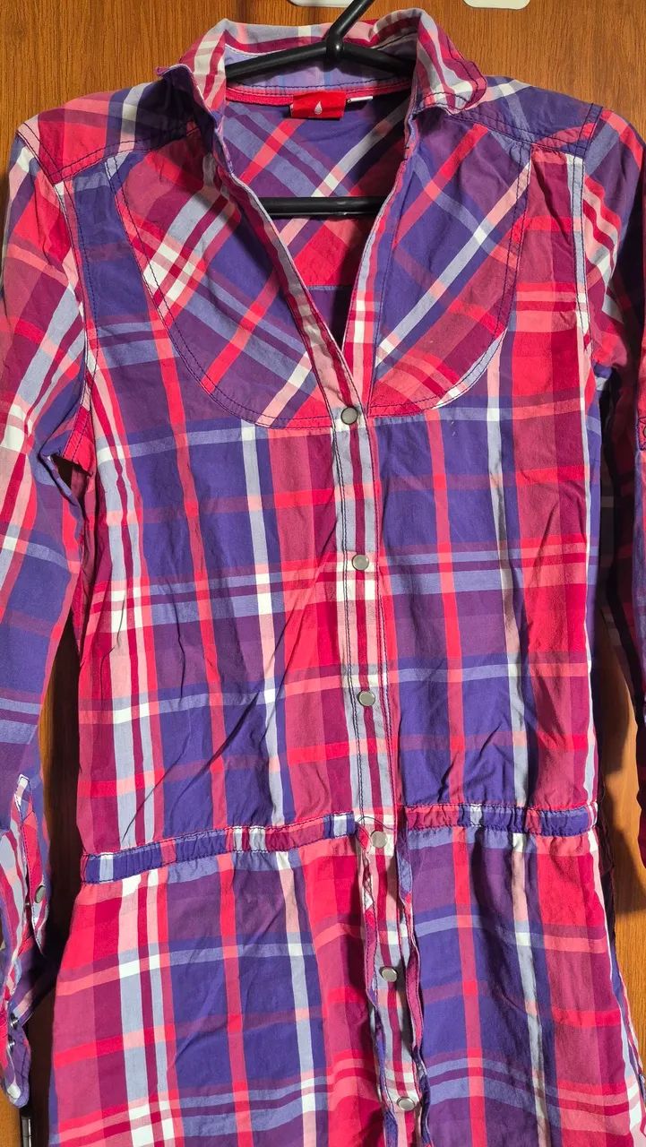 Estilosa parka xadrez da Puma