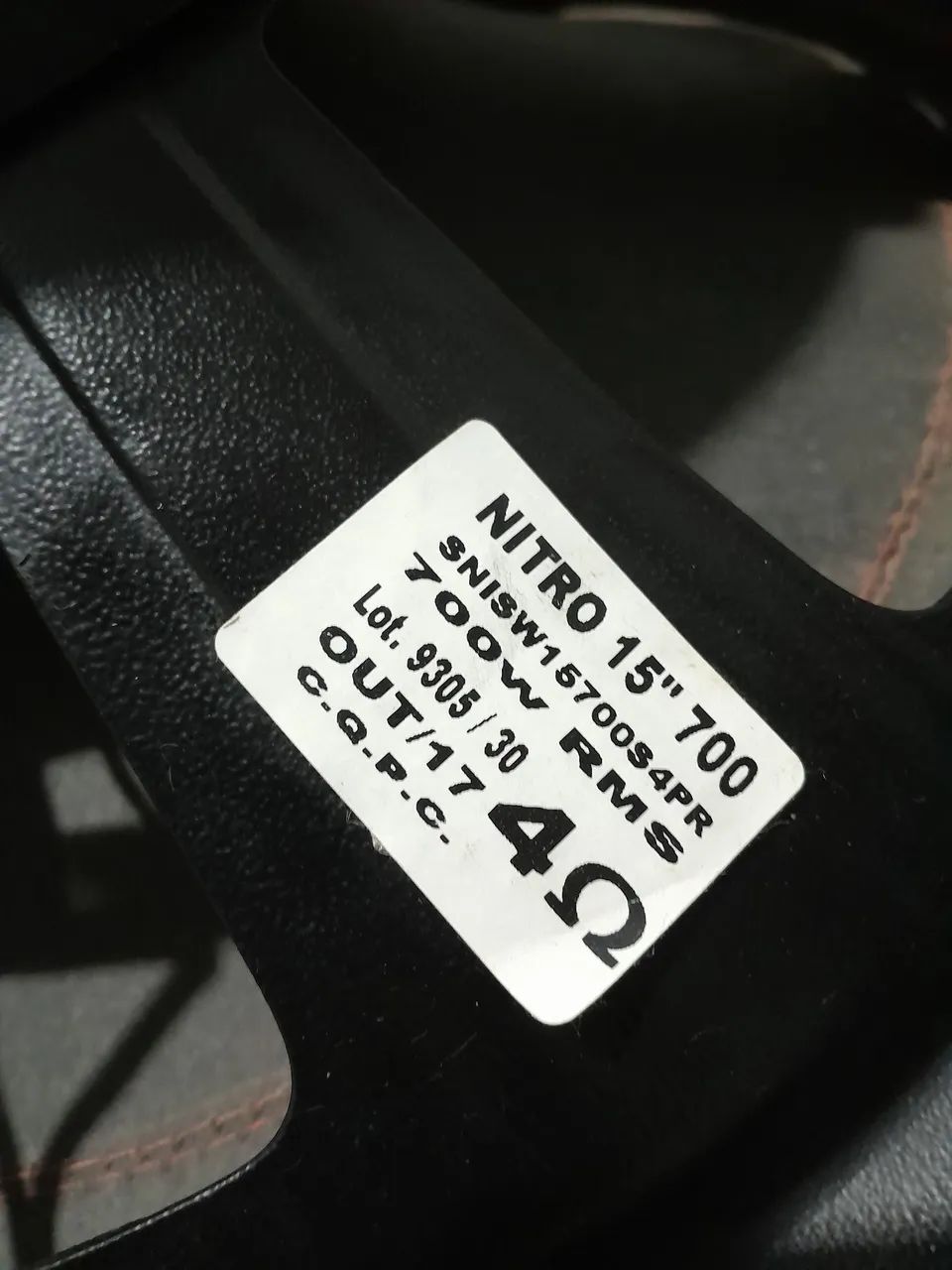 Caixa som com 2 Nitro 15 polegadas 700 RMS. - Foto 4