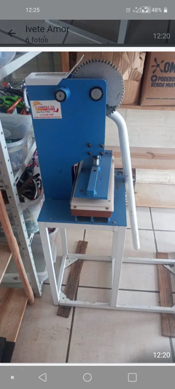 Maquina cortar chinelos havainas COMPACT PRINT - Foto 3