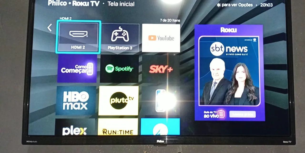 Tv Philco smart Roku 32 polegadas  - Foto 2