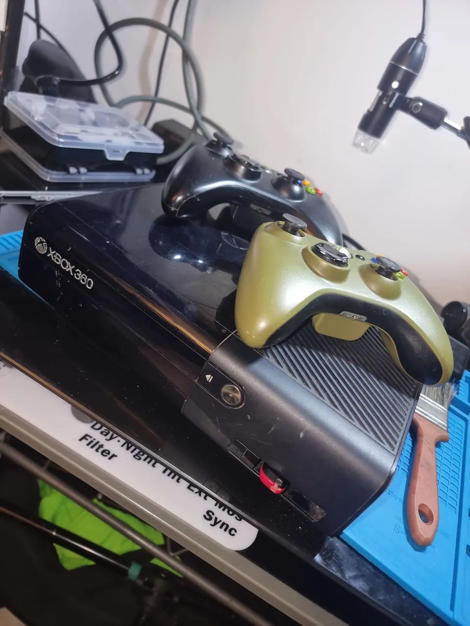 80 JOGOS + XBOX 360 + KINECT + 2 CONTROLES  - Foto 4