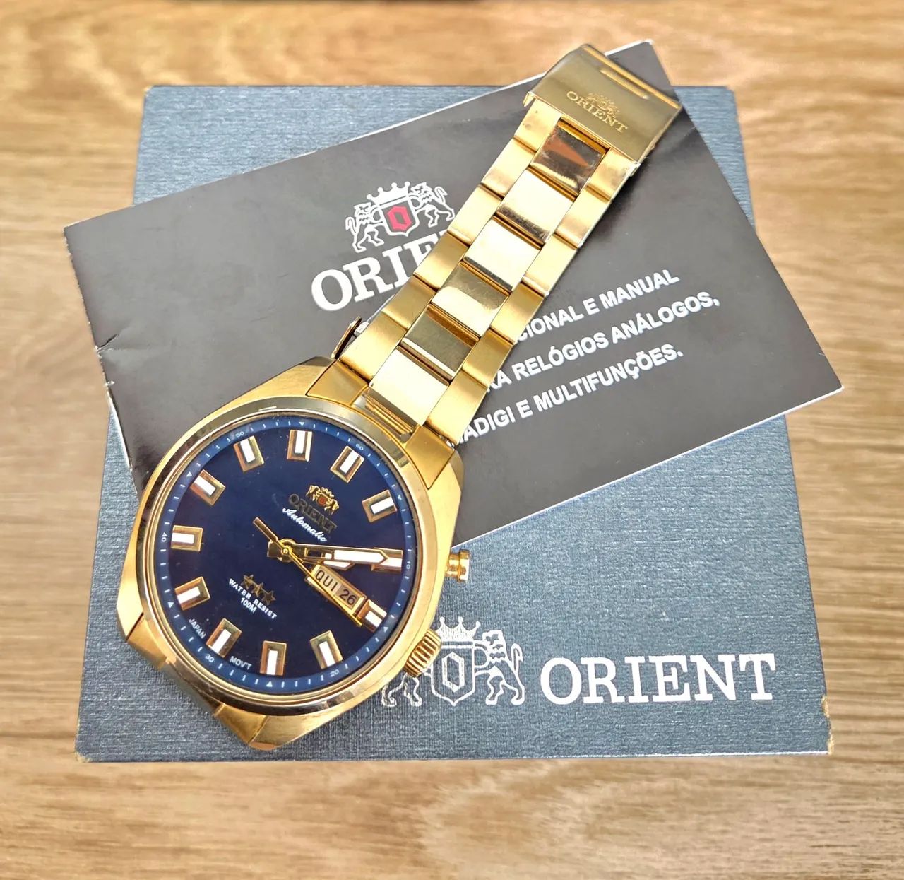 Relógio Orient Automático Dourado