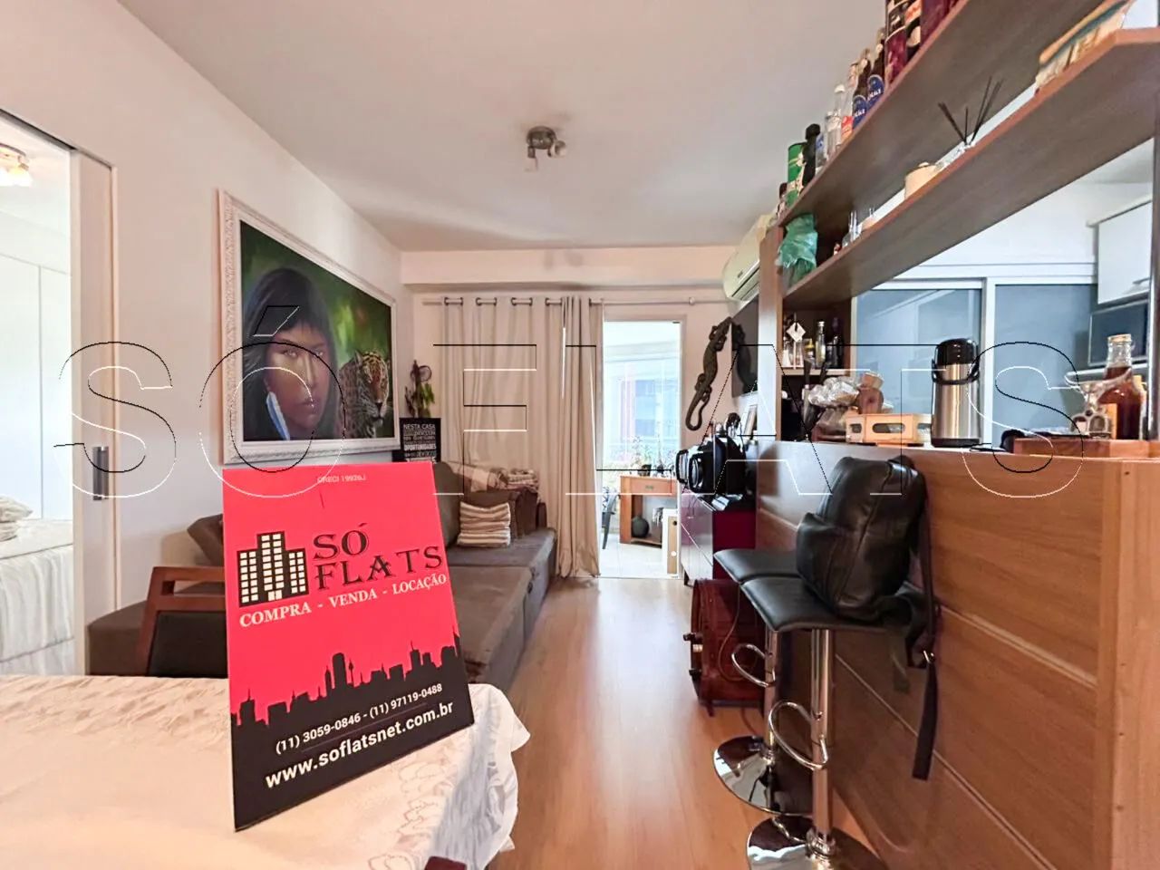 Edifício Mandarim apartamento disponível para venda com 46m², 01 dorm e 01 vaga de garagem - Foto 3