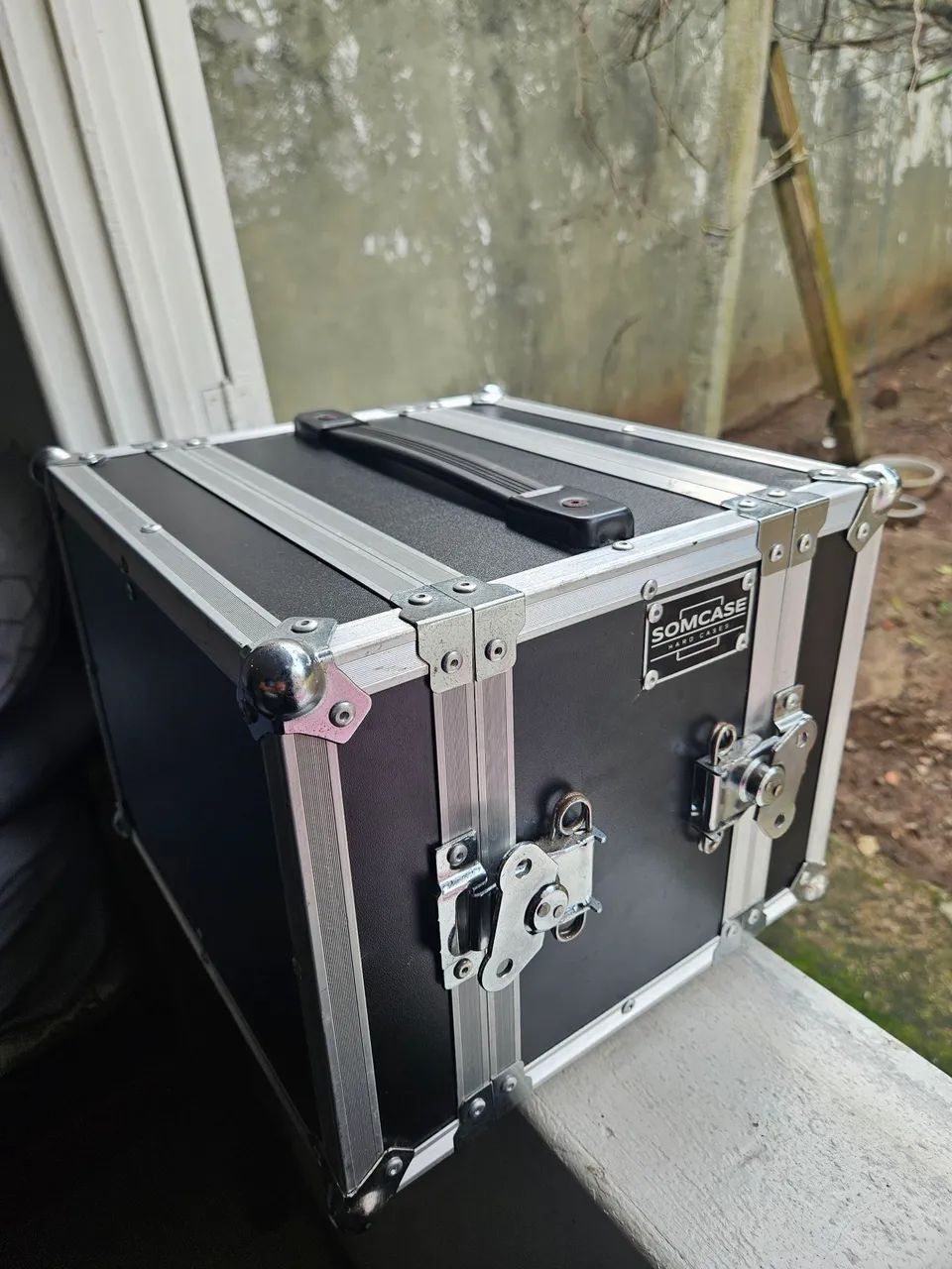 Hard Case Rack 2u Mini Rack Microfones S/ Fio
