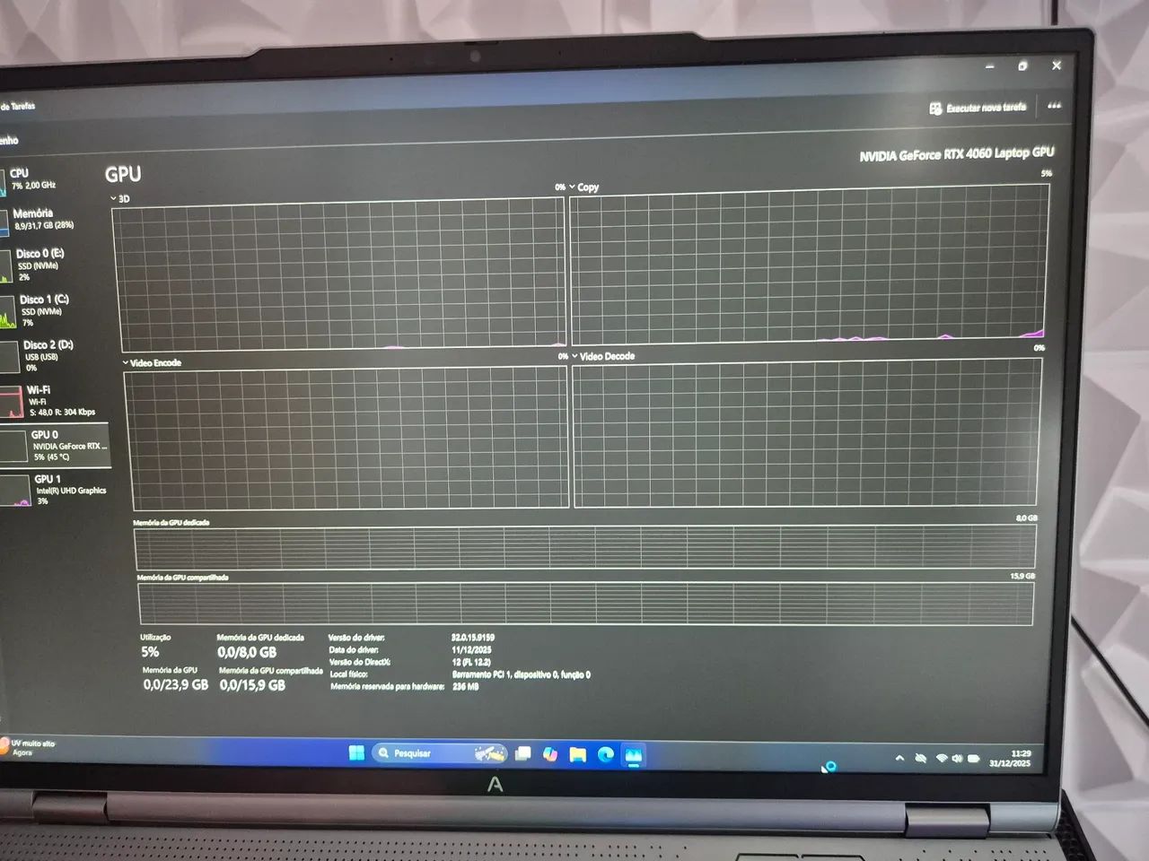 Notebook Avell gamer de alta performance i7 14650HX rtx 4060 - Foto 4