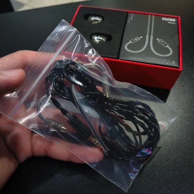 Fone gamer intra auricular com microfone Pcyes Kheper 2 drivers dinâmicos, confortável - Foto 4