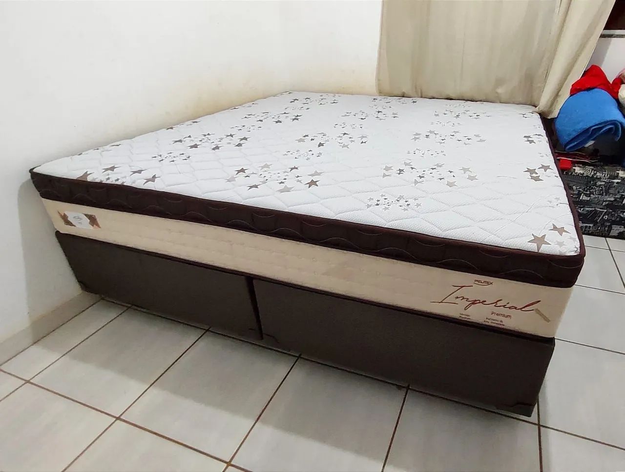 Cama gigante super King com colchão confortável - Foto 2