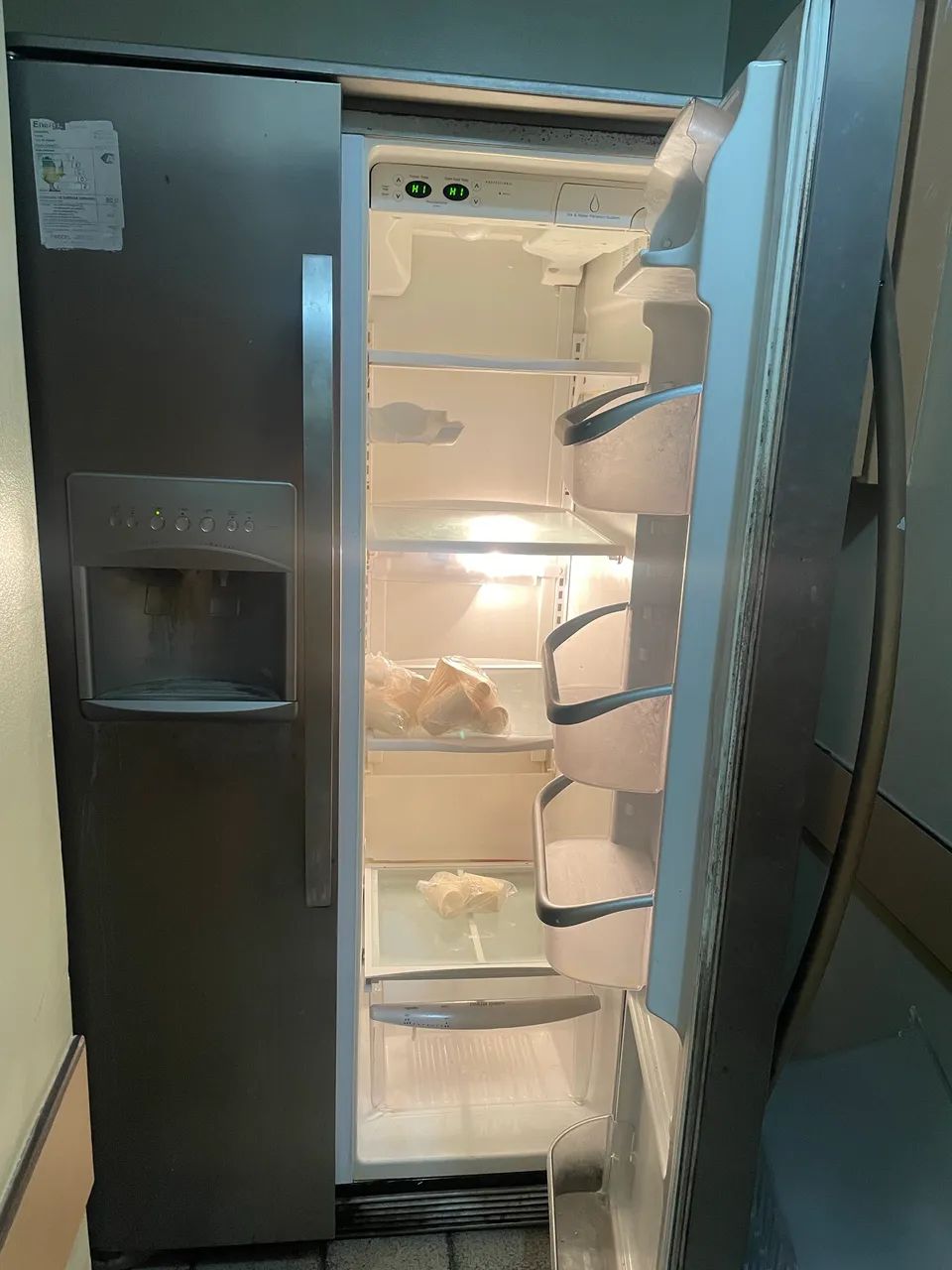 geladeira side by side Electrolux inox  - Foto 4