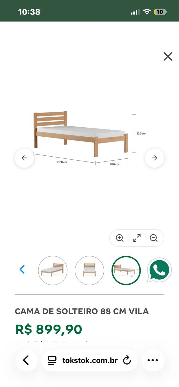 Cama de solteiro  - Foto 3