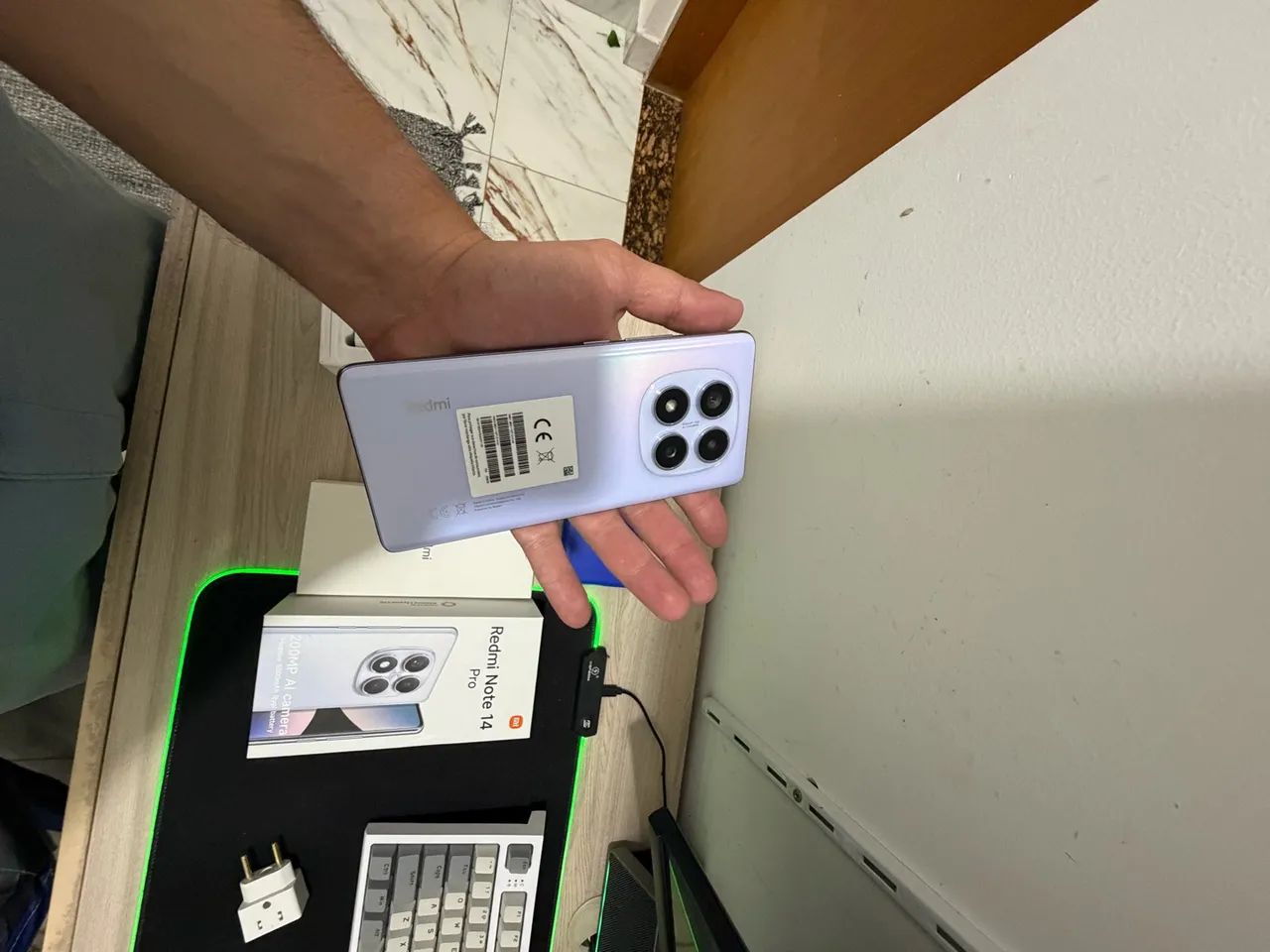 Xiaomi Redmi Note 14 Pro em estado de novo, completasso - Foto 3