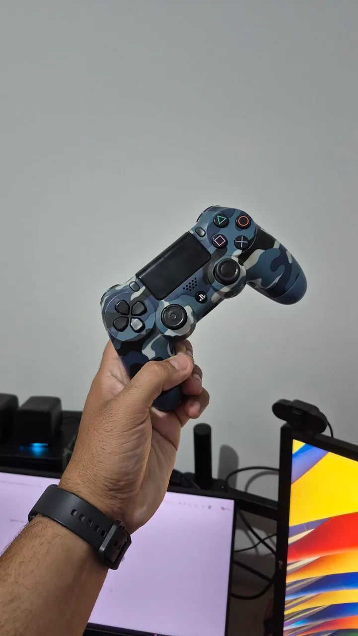 Controle de PS4 + Jogo Uncharted  - Foto 3