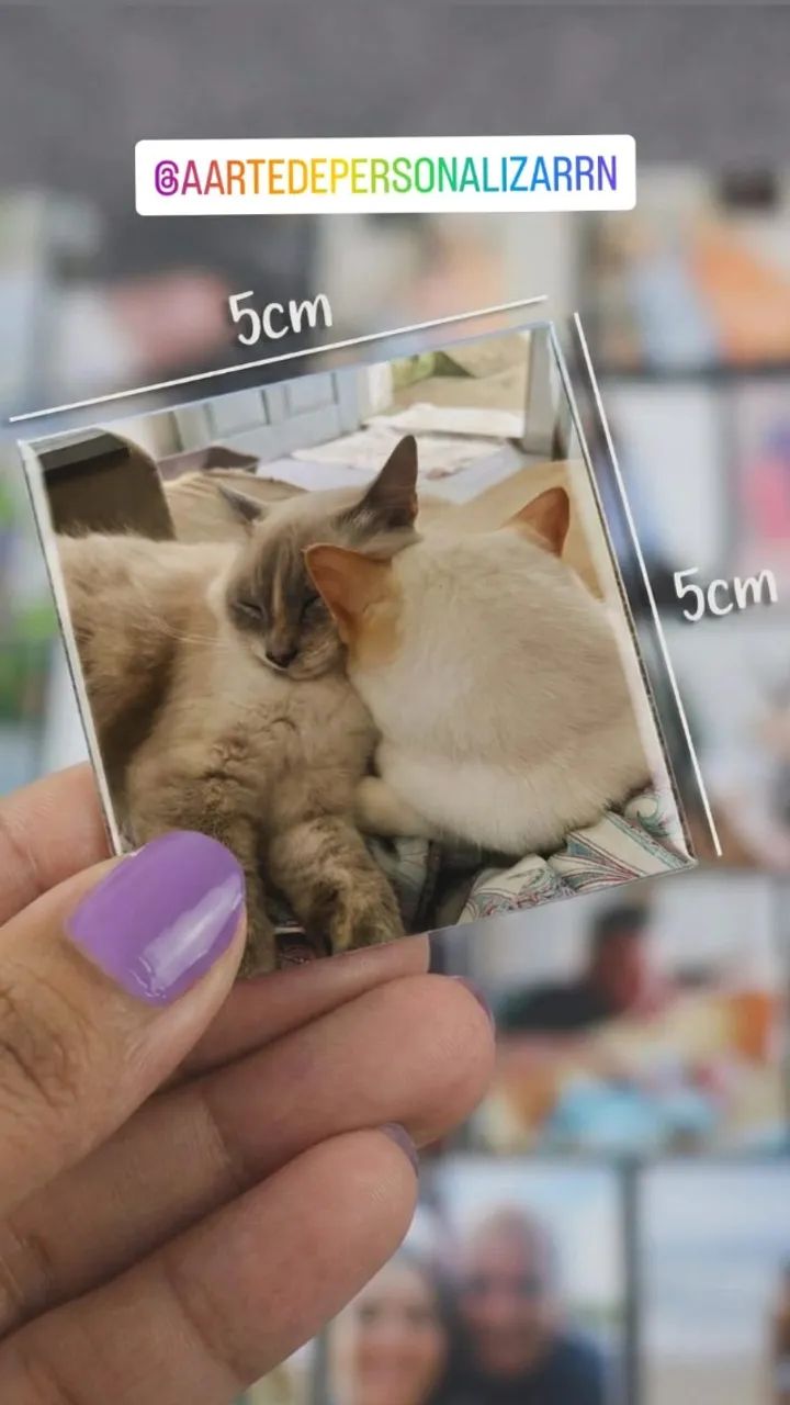 Imãs 5x5 personalizados