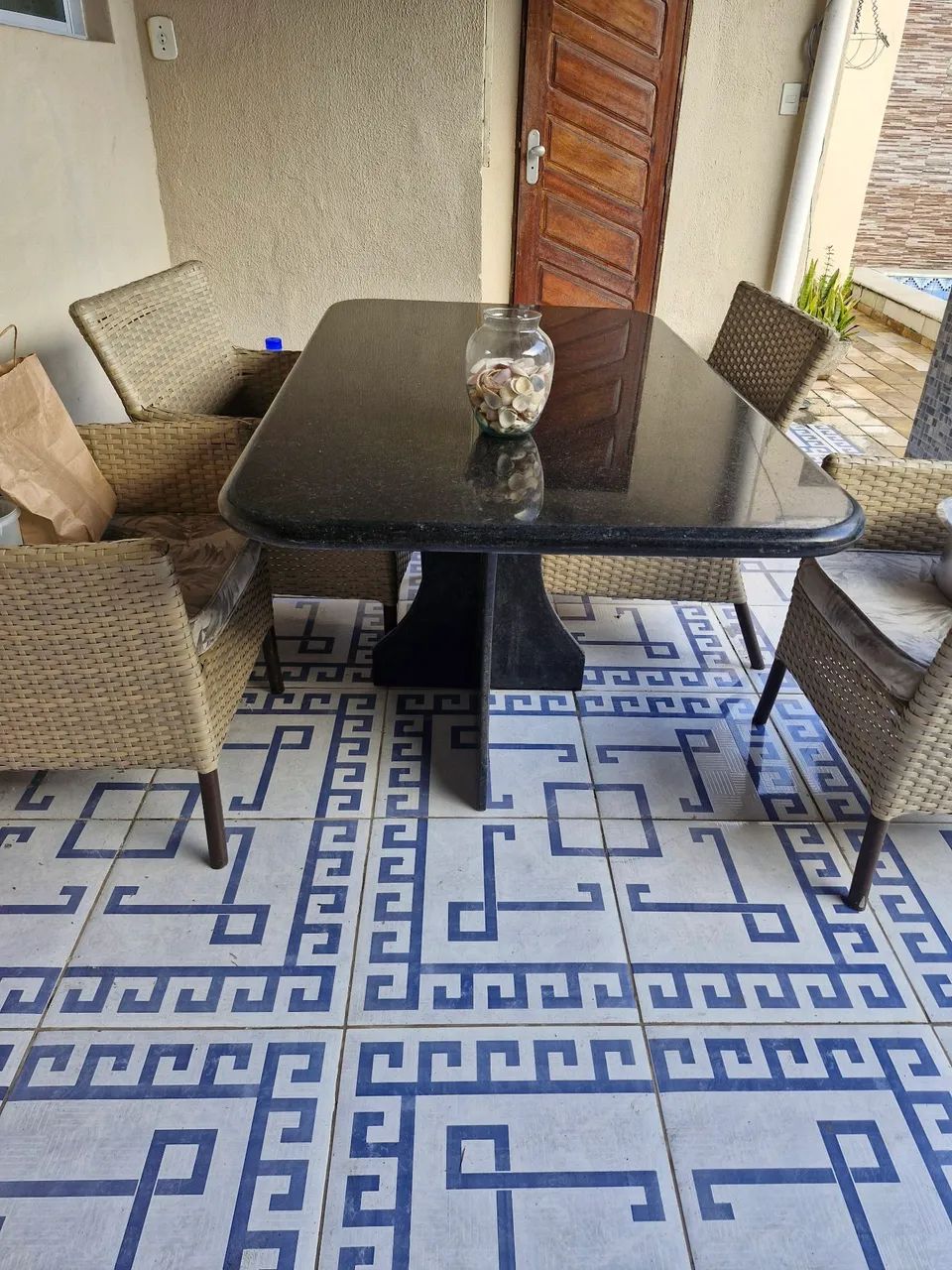 Mesa de granito boleada - Foto 4
