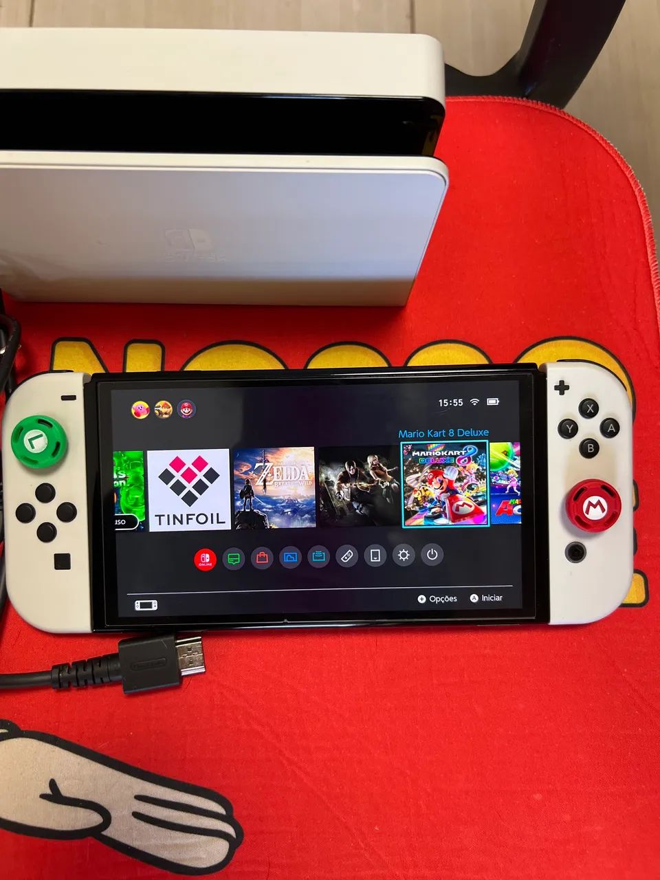 Nintendo switch oled semi novo  - Foto 4