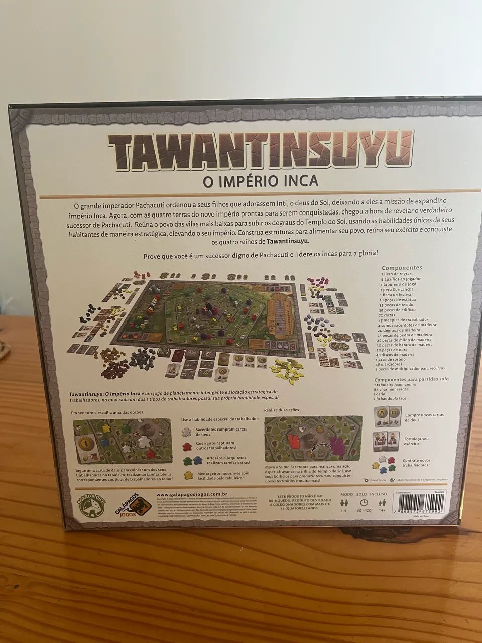 Board game Tawantinsuyu (Galapagos Jogos) - Foto 2
