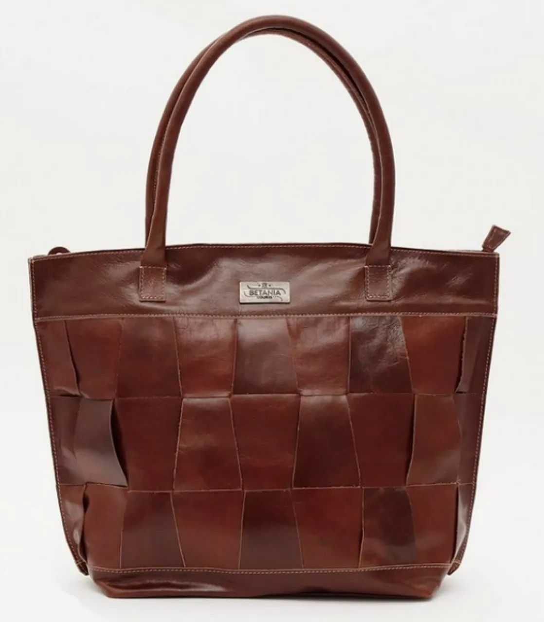 Bolsa Social Tressê em Couro Elegante