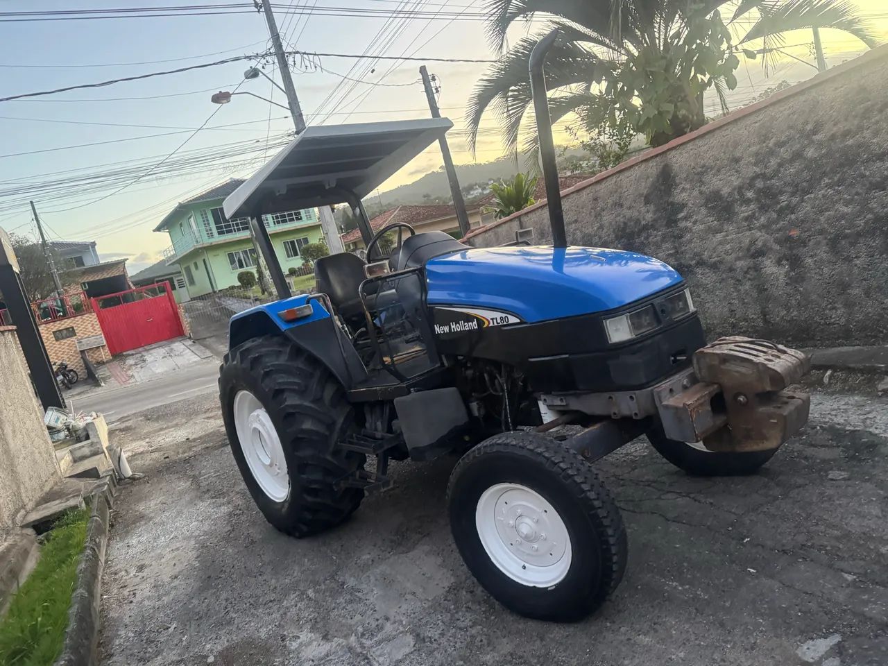 Trator New holland 80 vc - Foto 5