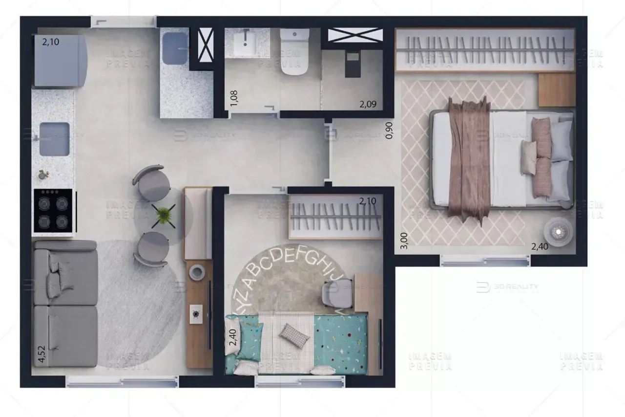PLANTA 31m²