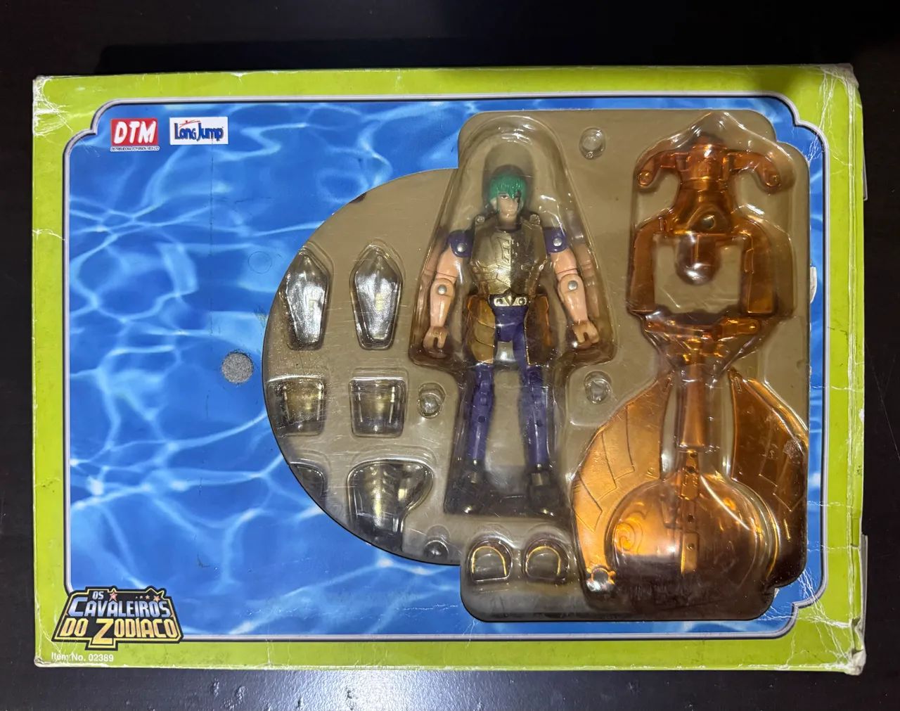 Cavaleiros zodíaco Isaak Kraken vintage diecast bandai - Hobbies e