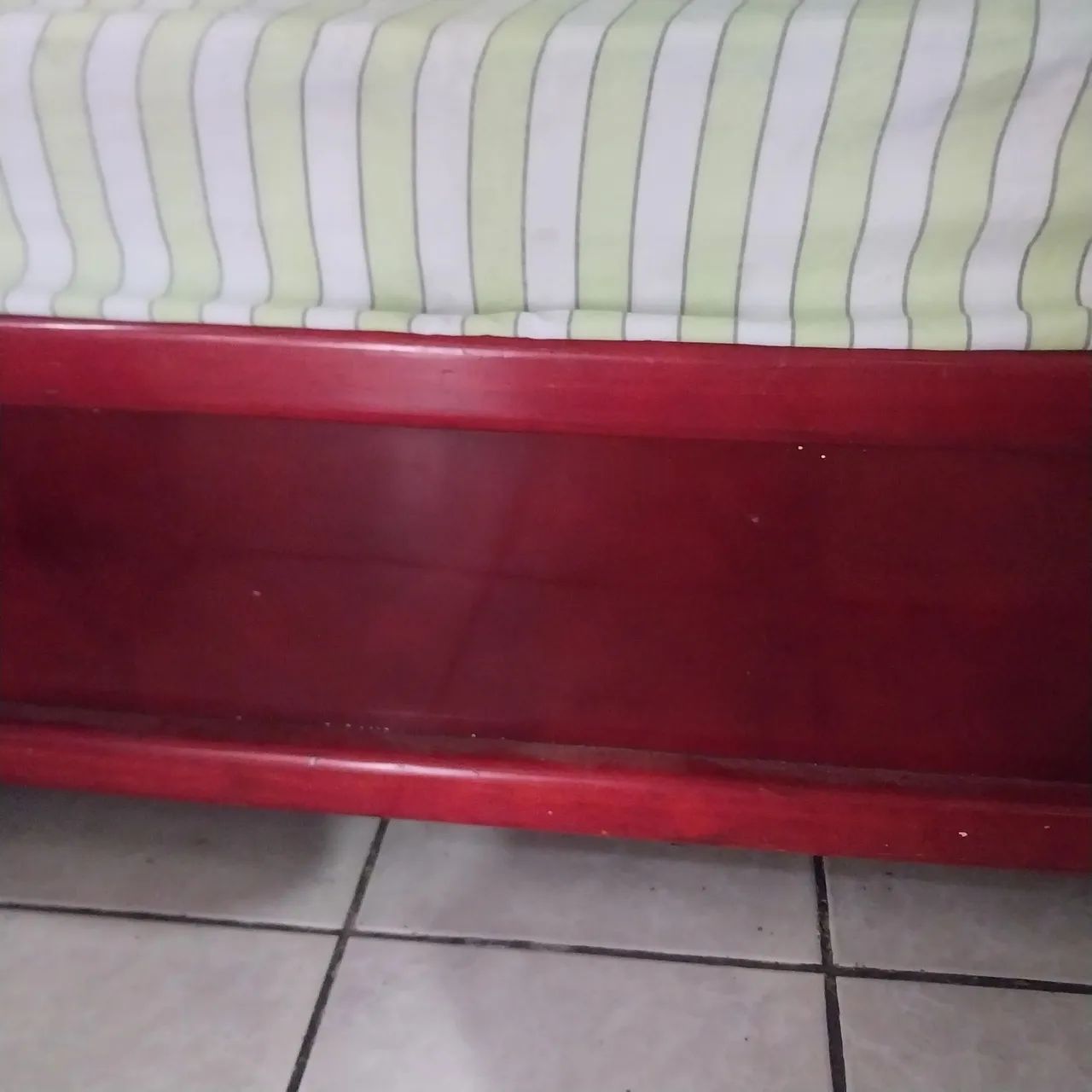 CAMA DE CASAL USADO-BOM  - Foto 5
