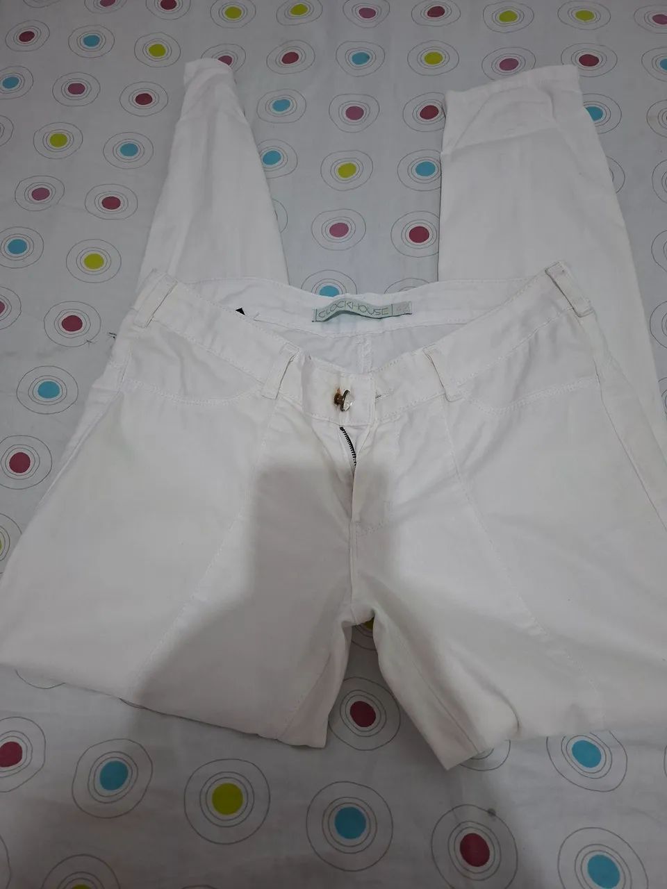 Calça branca  - Foto 2
