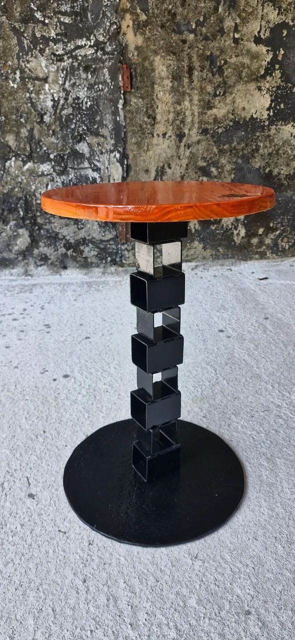 Mesinha de apoio estilo industrial  - Foto 2