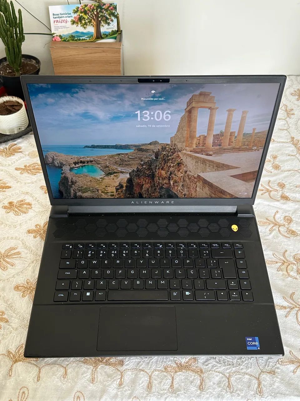 Notebook Gamer Dell Notebook Dell Alienware M16 R1 Preta 16