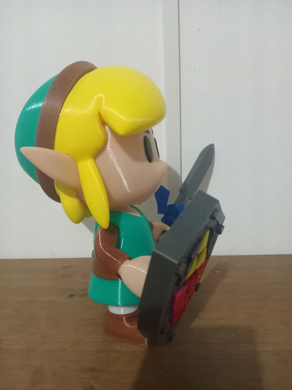 Zelda boneco link gigante 25cm - Foto 5