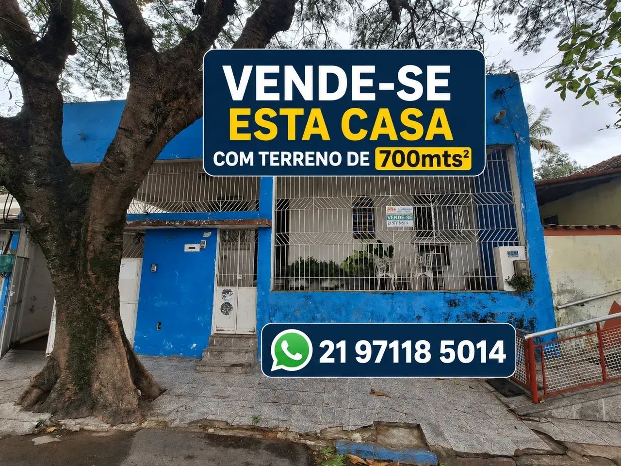 Casa + Terreno Centro de Belford Roxo