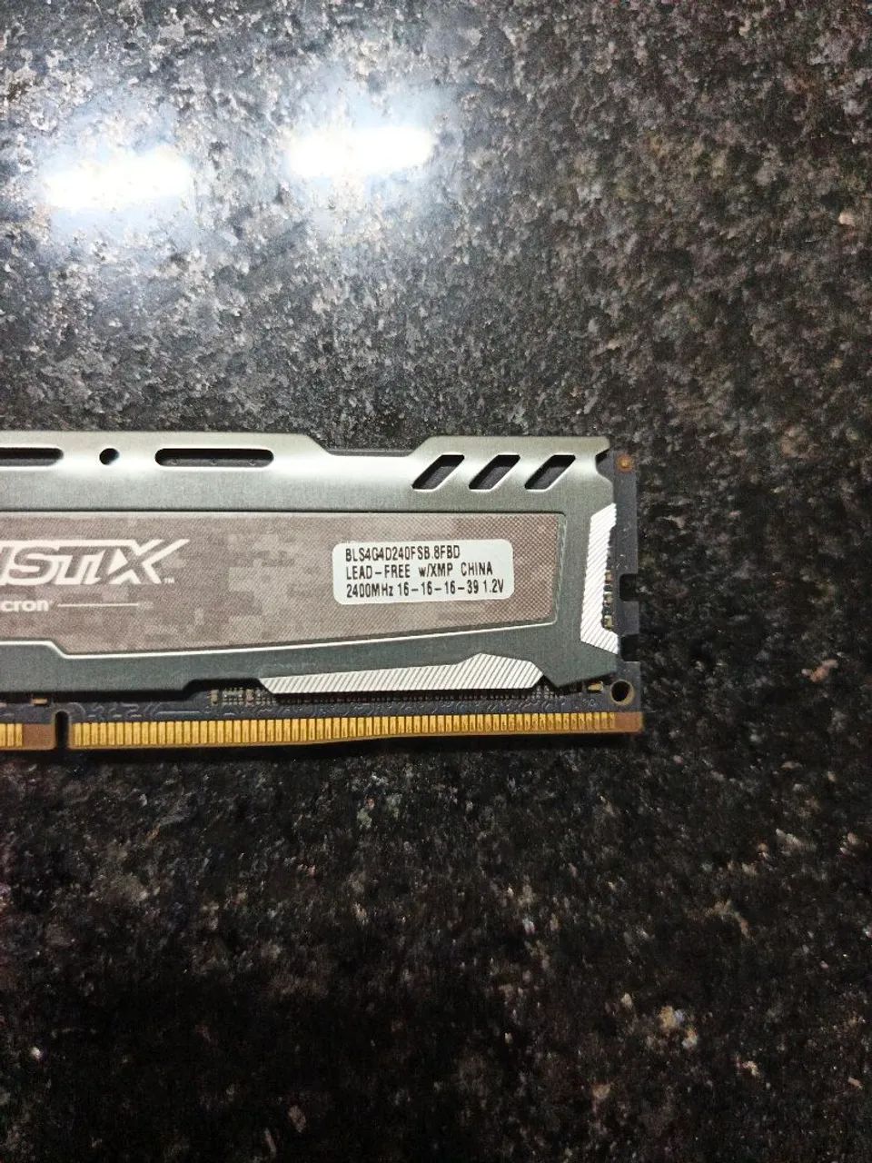 Memória Ram DDR4 Ballistix 4G 2400Mhz - Foto 2