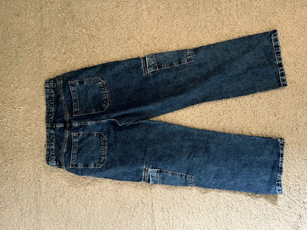 Calça Cargo Jeans - 40 - Foto 3
