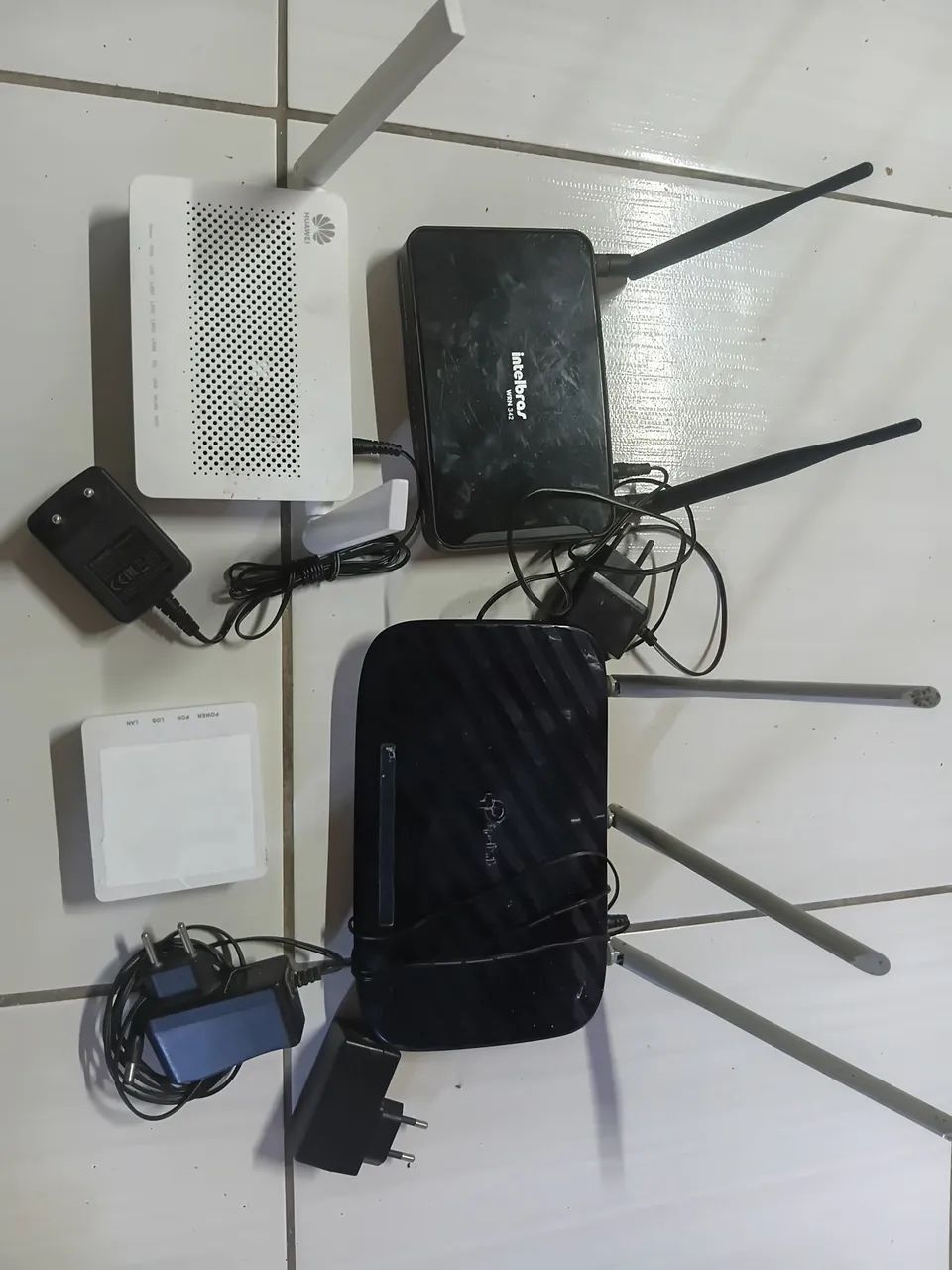 3 roteadores+1onu