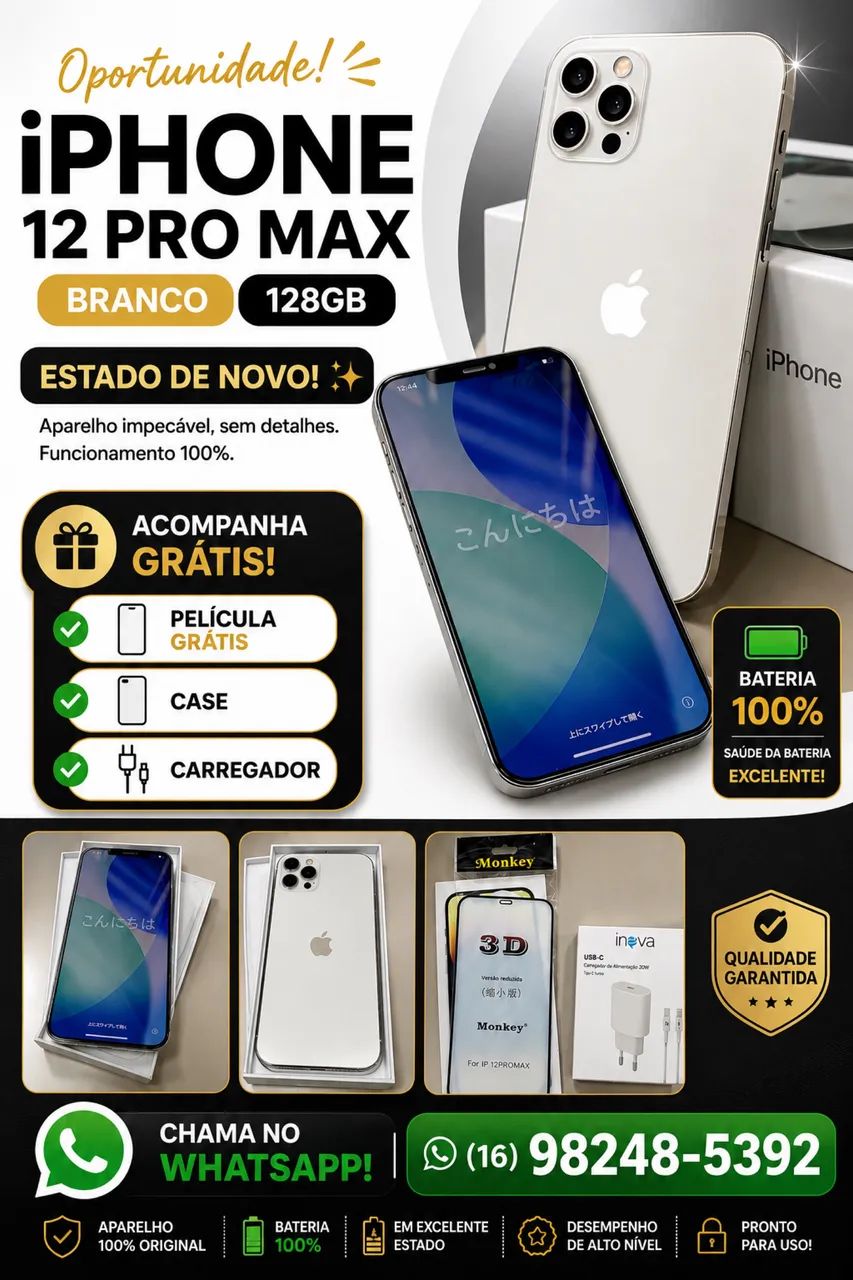 iPhone 12 Pro Max 128g - Foto 4