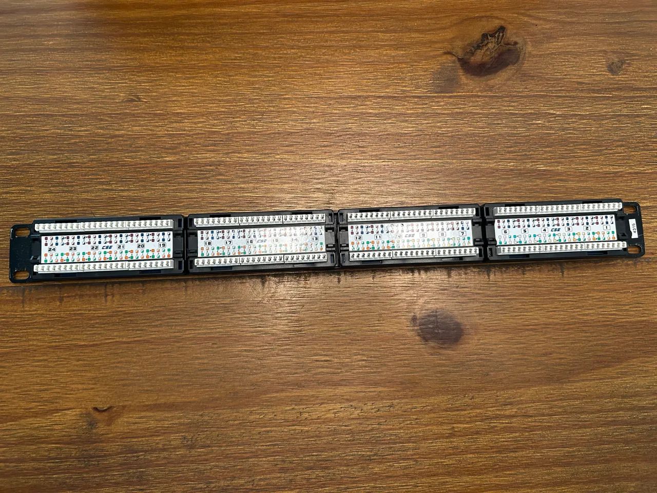 Patch Panel 24 Portas Cat5e Furukawa Sohoplus 24p - Foto 3
