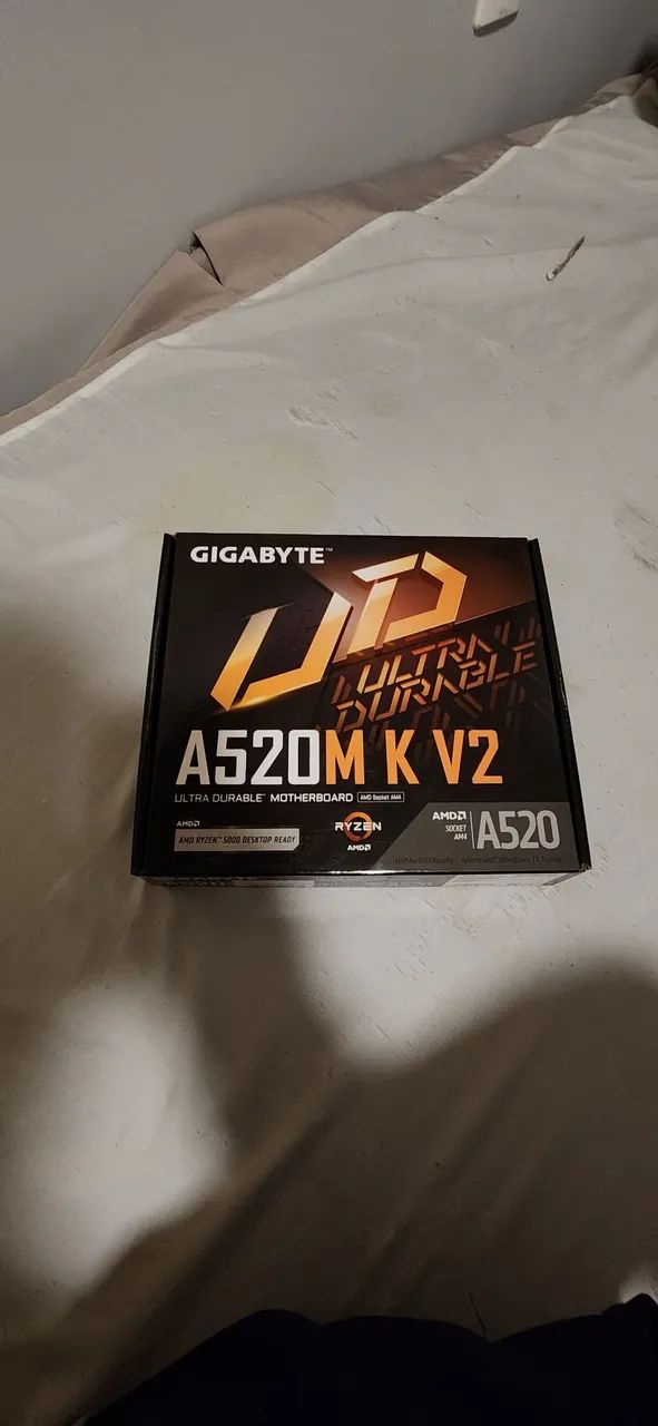 Placa mãe A520M K V2, Nunca foi usada.
