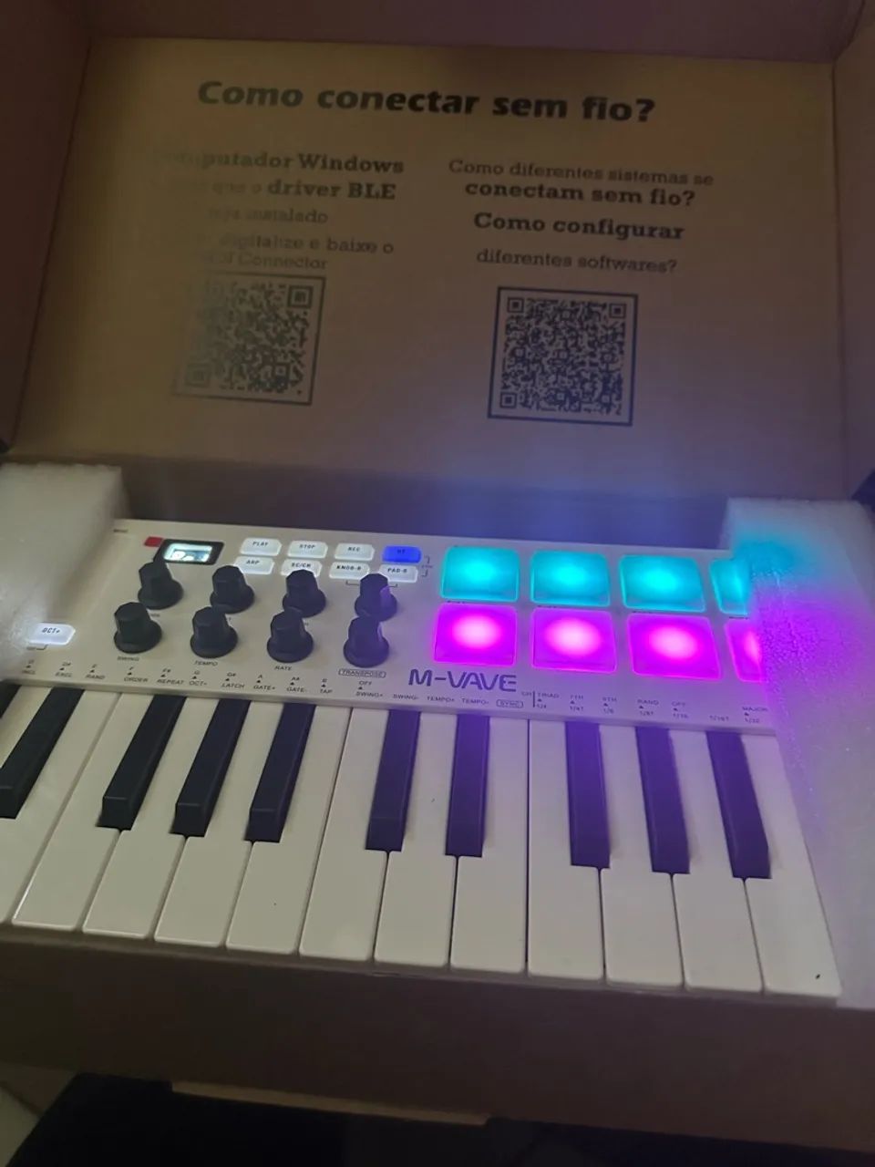Smk-25 controlador MiDi 25 teclas - Foto 2