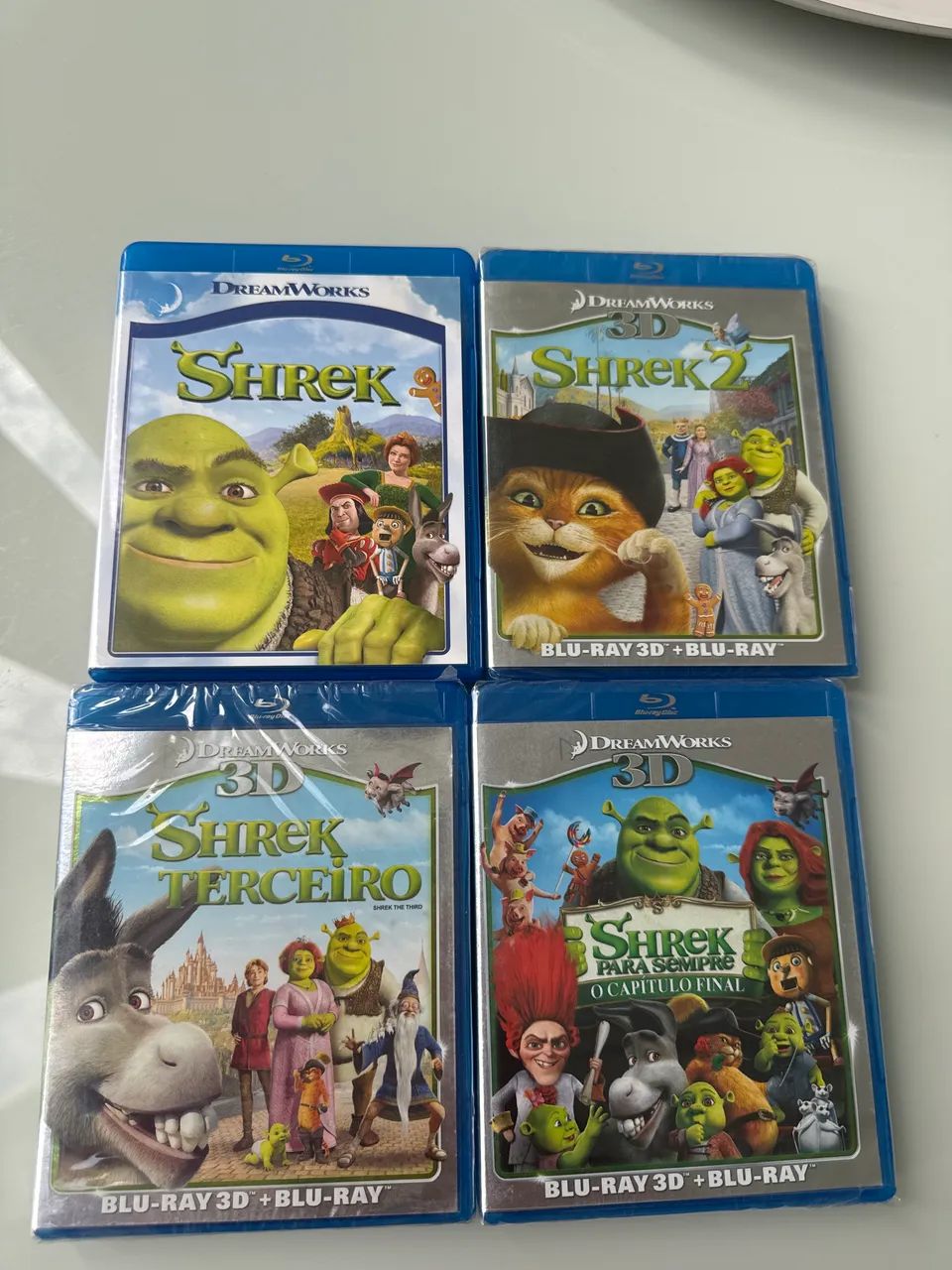 Blu Ray Coleçao Shrek 
