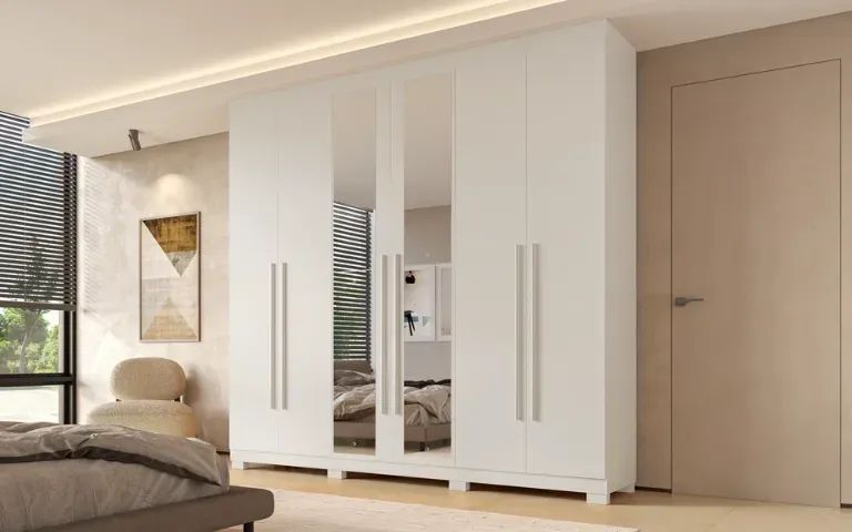 Guarda Roupa 100% MDF Núbia - Foto 2