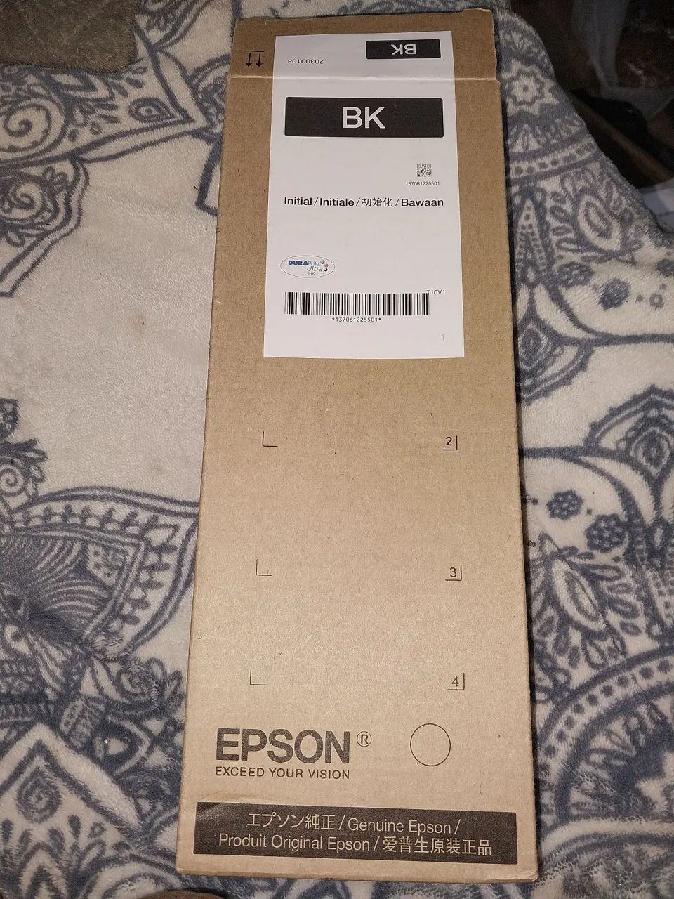 BOLSA DE TINTA EPSON PRETO - Foto 2