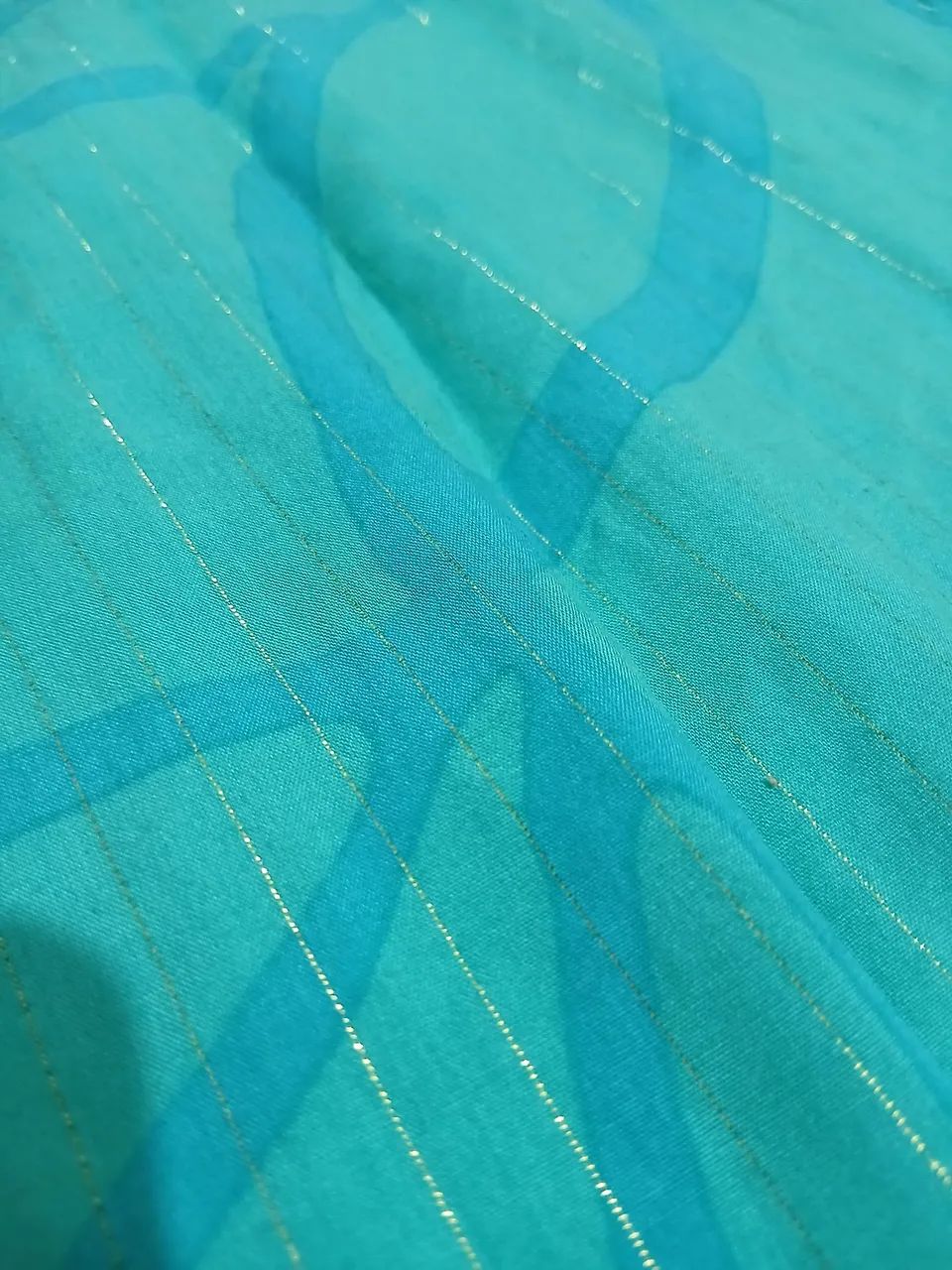 Vestido longo azul  - Foto 3