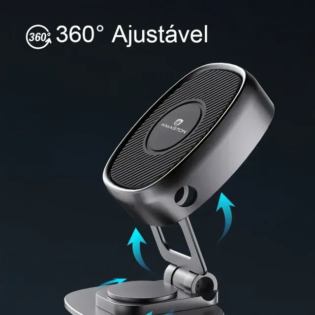 Suporte De Celular Magnético Para Carro (RECEBA EM CASA) - Foto 5