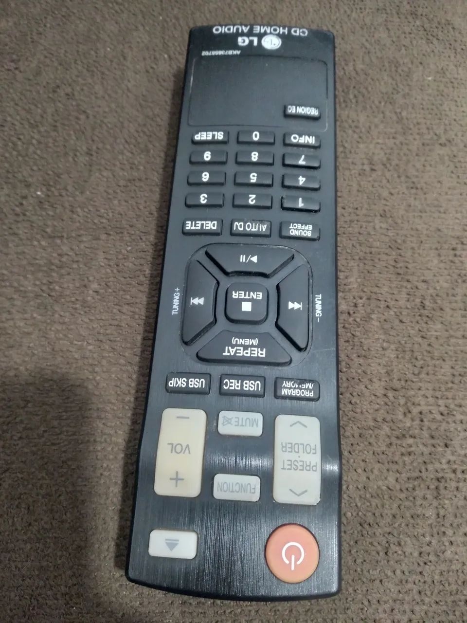Controle mini system LG original funcionando perfeitamente  - Foto 2