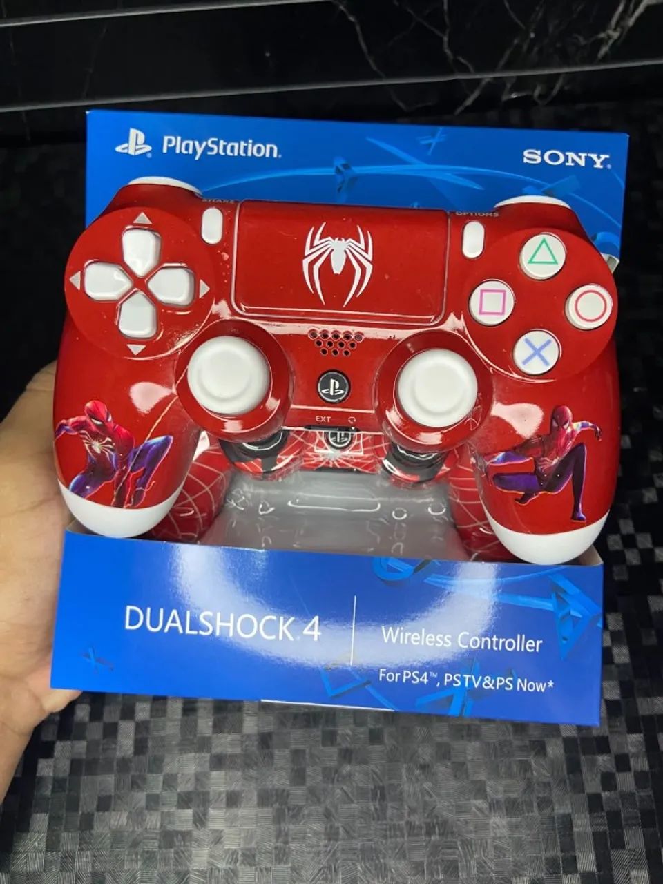 Controle Ps4 Sem Fio Spider-Man an4 - Peças e Acessórios de Vídeo