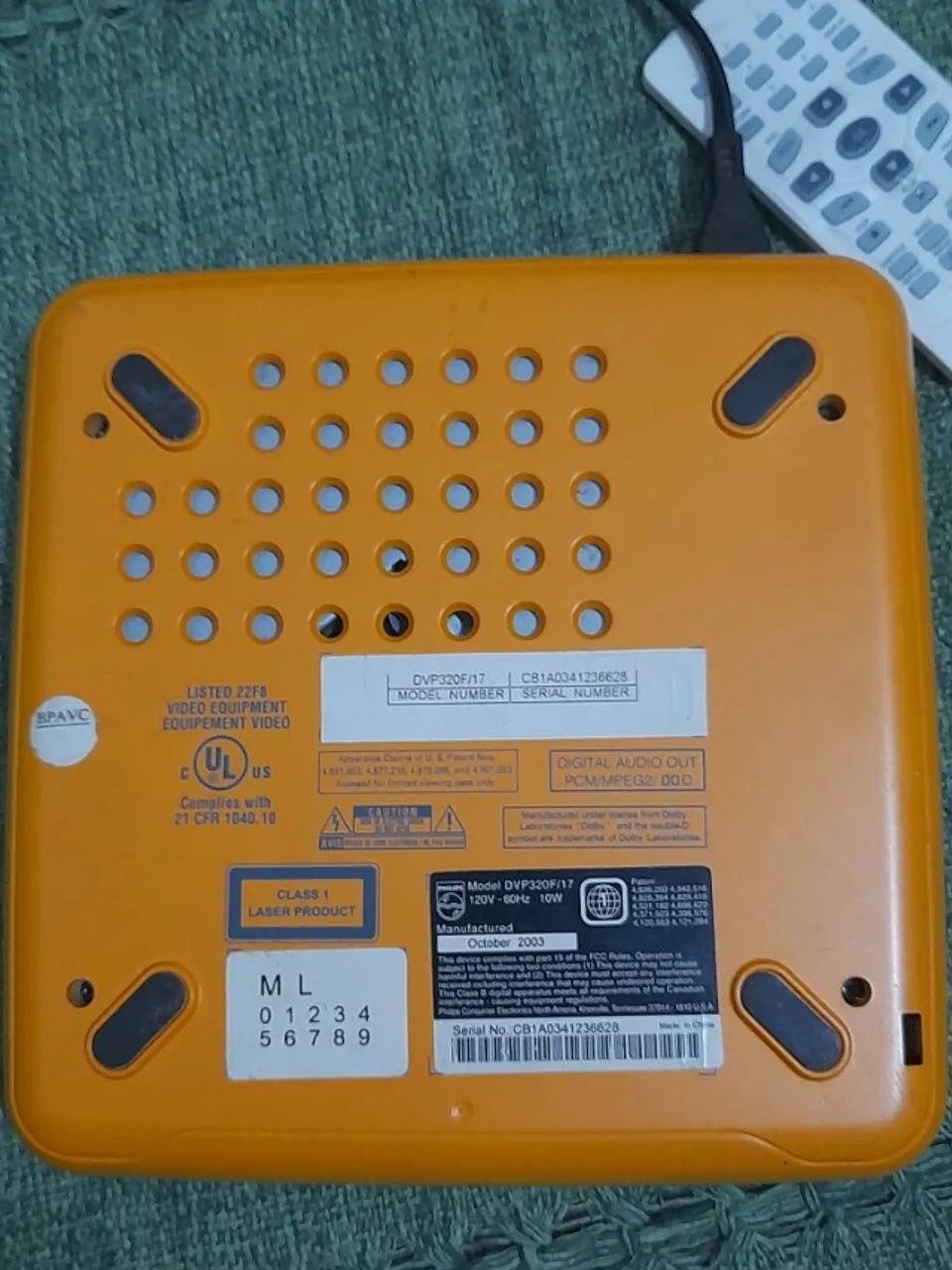 DVD Philips Mod. DVP320F/17 - Foto 2