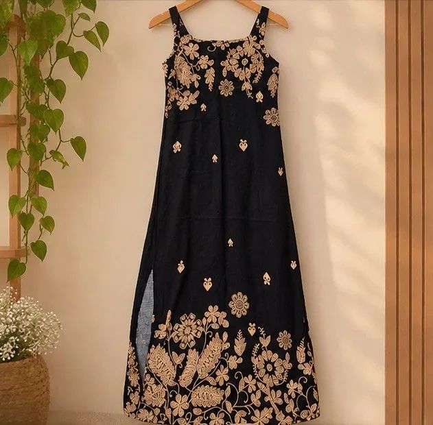 VESTIDO LONGO PRETO 