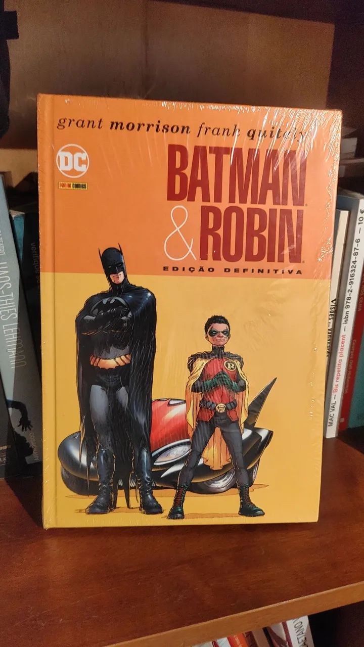 HQ Batman & Robin - Edição Definitiva - Vol. 1 - Morrison, Quitely - Panini (Lacrado)